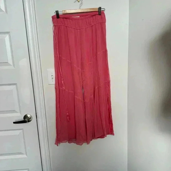 Anthropologie wide leg Fairycore pants XS flowy - Picture 6 of 8